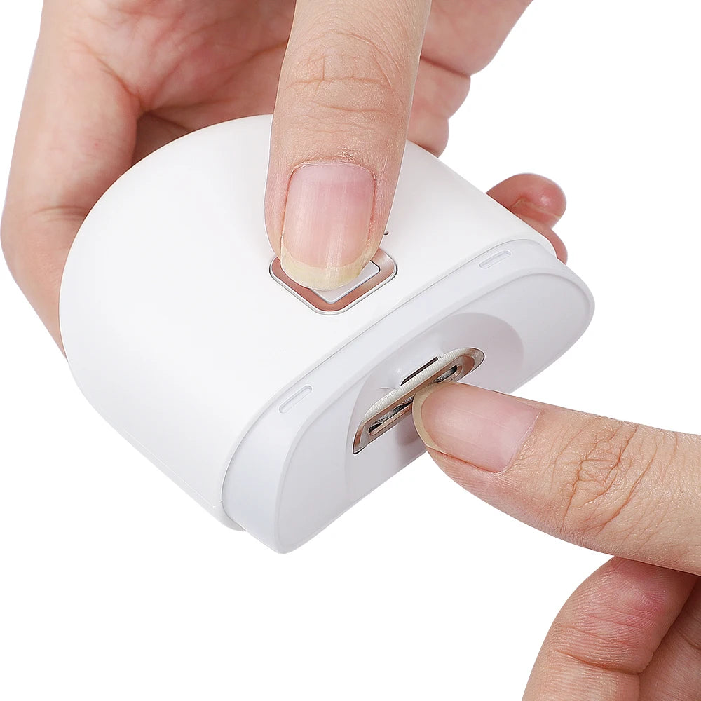 Electric Automatic Nail Clipper Manicure Nail Trimmer for Adult Baby Finger Toe Scissors Pedicure Nail Cutter Sharpener Manicure